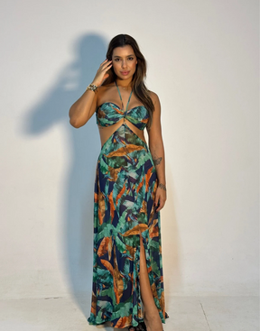 Vestido Virginia Tropicalia com top