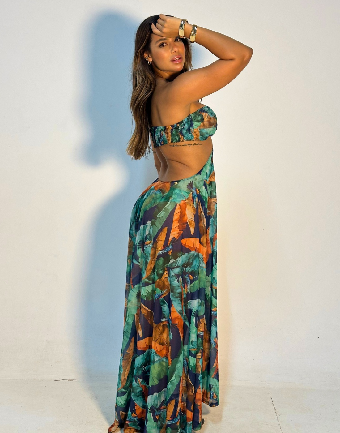 Vestido Virginia Tropicalia com top