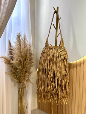 BOLSA RAÍZES - PALHA TROPICAL